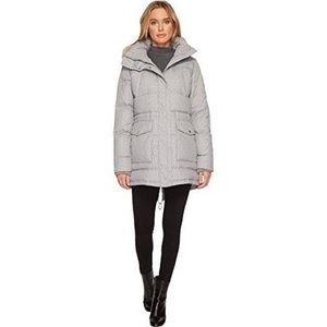 Lauren by Ralph Lauren Light Grey Pattern Coat